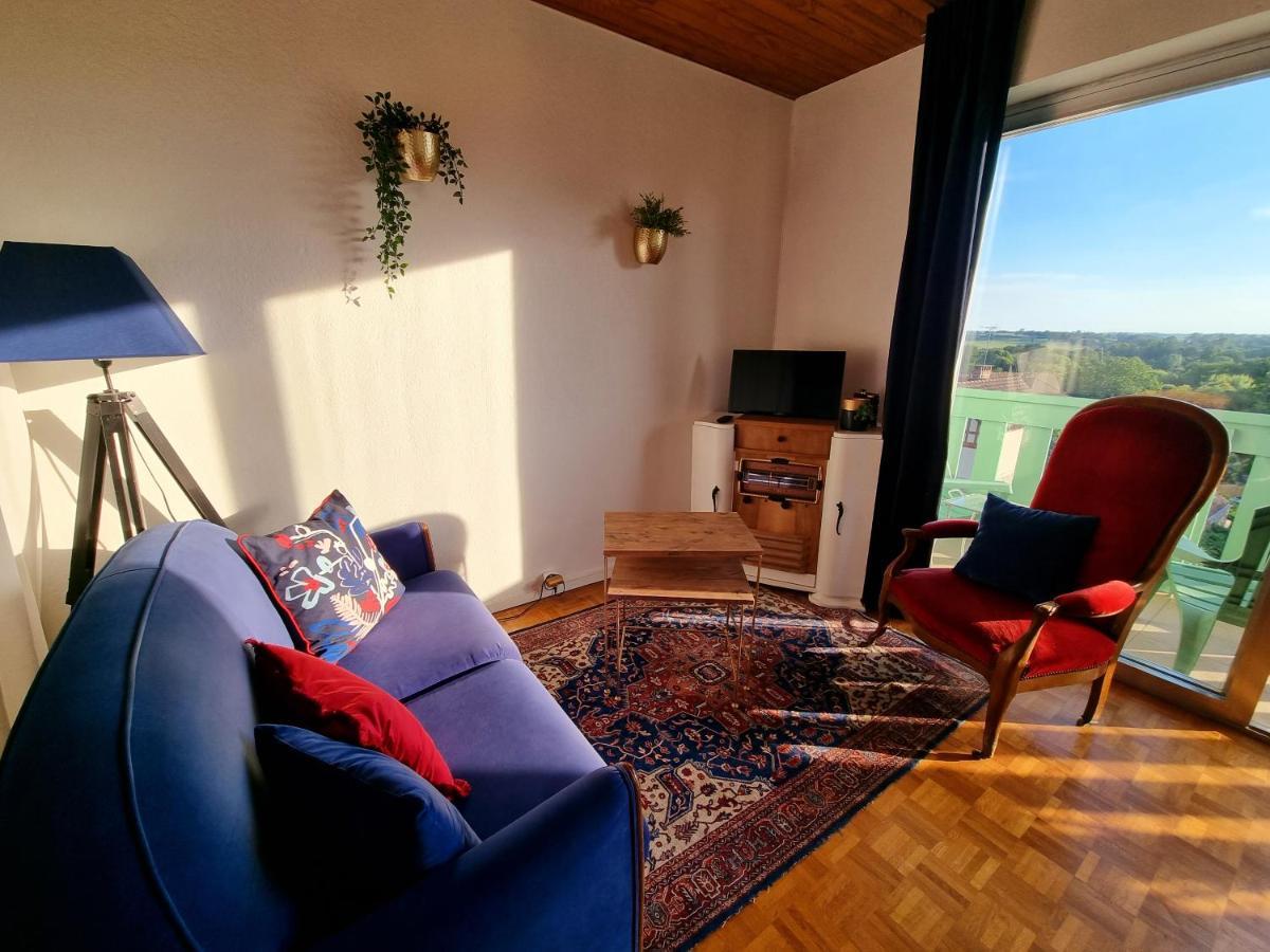 Studio avec superbe vue 5min à pied des Thermes Bagnoles de l'Orne Normandie Esterno foto